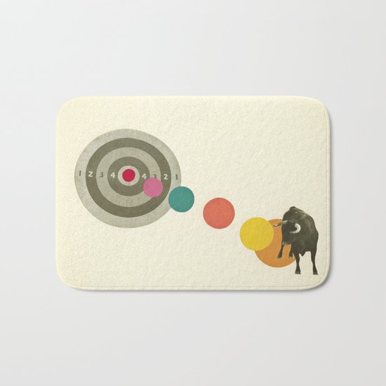 Bull's Eye : Taurus Bath Mat