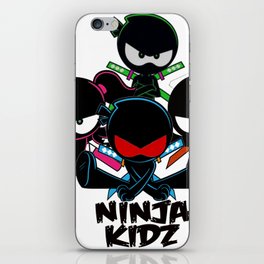 Ninja Kidz iPhone Skin