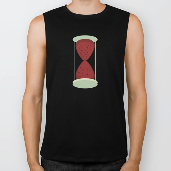 strawberry fields forever Biker Tank