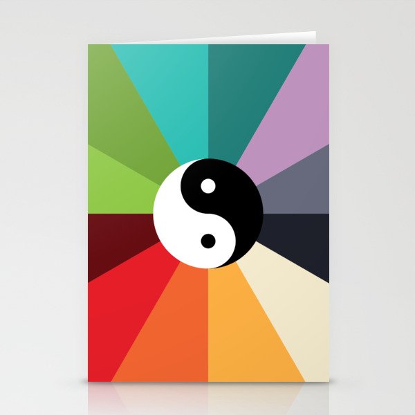 Yin Yang 1 Stationery Cards