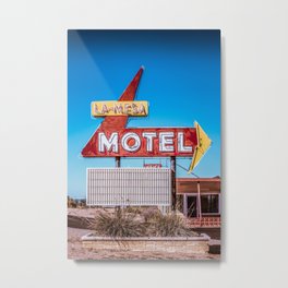 La-Mesa Motel Metal Print