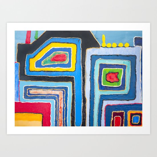 Urban Happiness Art Print