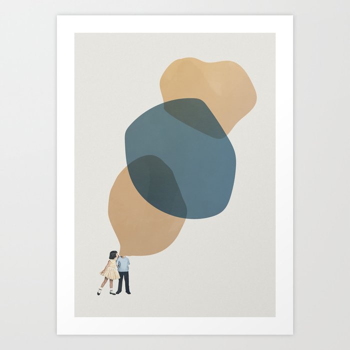 A thousand stories to tell you Art Print