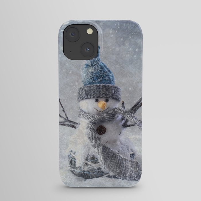 Cute snowman frozen freeze iPhone Case