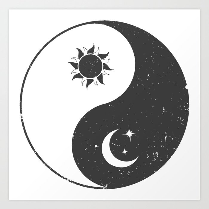 Balance Yin Yang Symbol Design Wall Decor