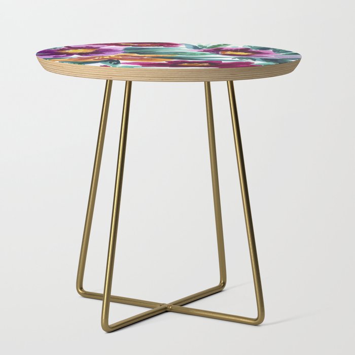 flores acuarela Side Table