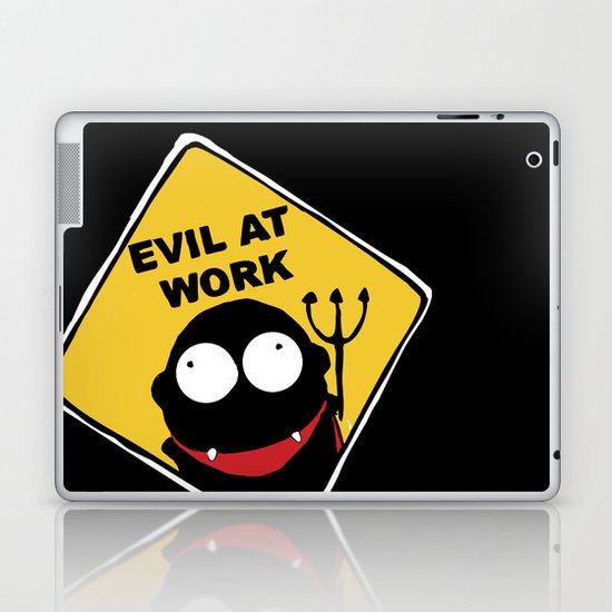 Evil at Work Laptop & iPad Skin