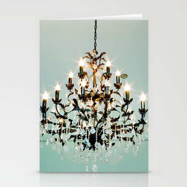 Chandelier. Stationery Cards
