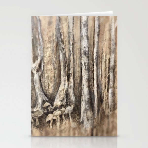 Mushroom Woodland Stationery Cards