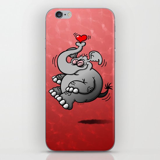 Fly me to the Moon Elephant iPhone Skin