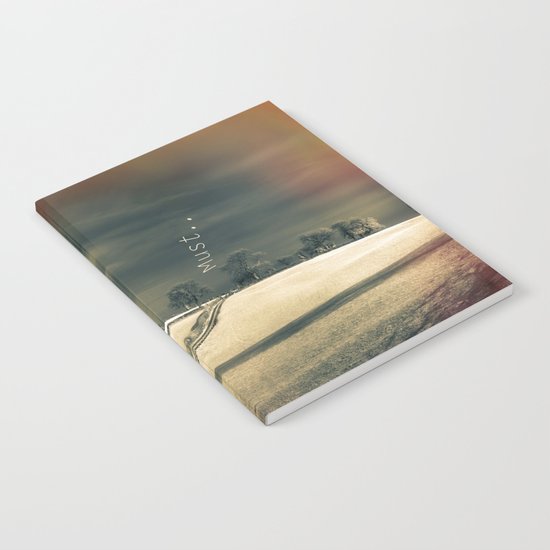 I Wander because... Notebook