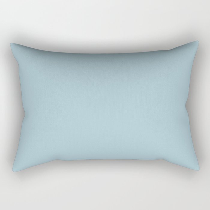 Tropical Waters Blue Rectangular Pillow