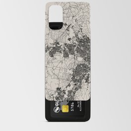 Sydney Australia - Black and White City Map Android Card Case
