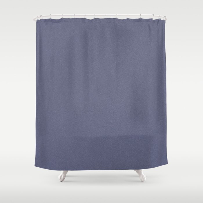 Purple Lavender Velvet Style Shower Curtain