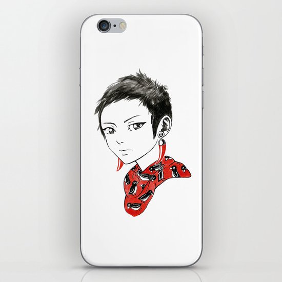 Paprika Girl iPhone & iPod Skin