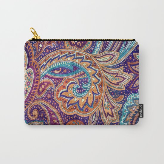 Summer paisley Carry-All Pouch