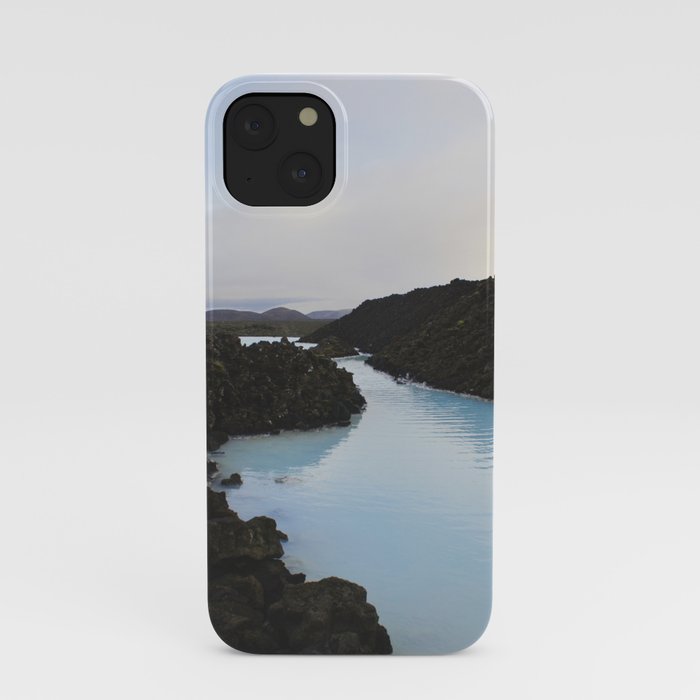 Pool iPhone Case | Photography, Blue-lagoon, Iceland, Photography, Digital, Natural-springs