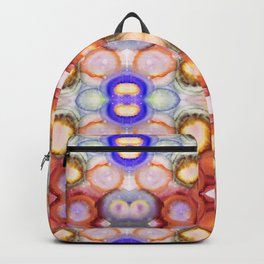 Happy and Bright Boho Watercolor Circles Backpack