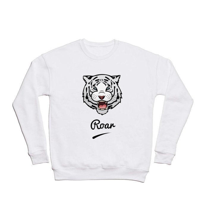 White Tiger  Crewneck Sweatshirt