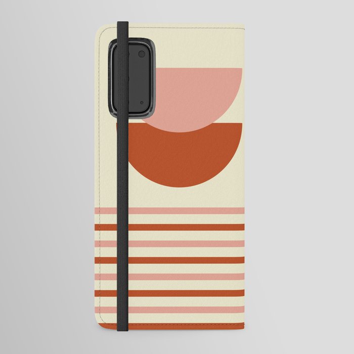 Terracotta Sunshine at the beach Android Wallet Case
