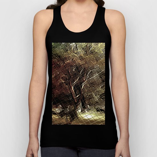 Old tree in autumn colors Unisex Tank Top