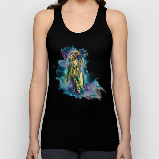 Horse Chained Beauty Unisex Tank Top