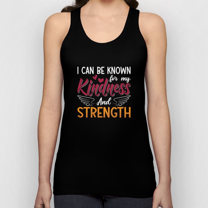 Mental Health Kindness And Strength Anxie Anxiety Tank Top