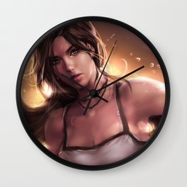 Tomb Raider Wall Clock