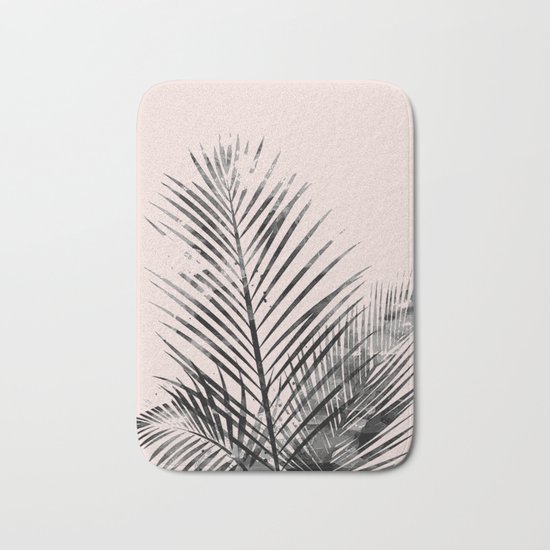 Spring palm Bath Mat
