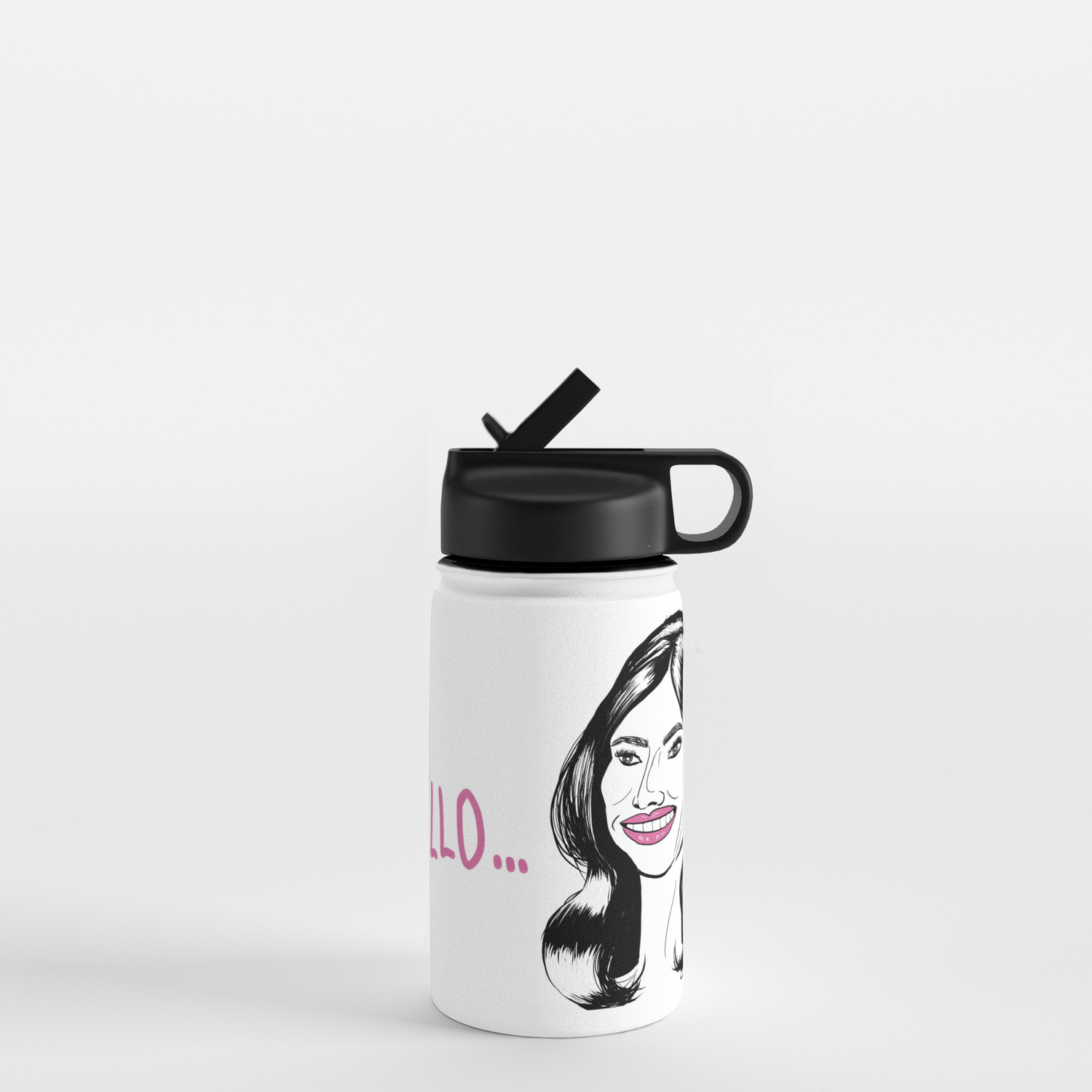 Melania Trump Hello Meme Water Bottle By Catbutt Co Society6