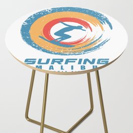 Malibu surfing Side Table