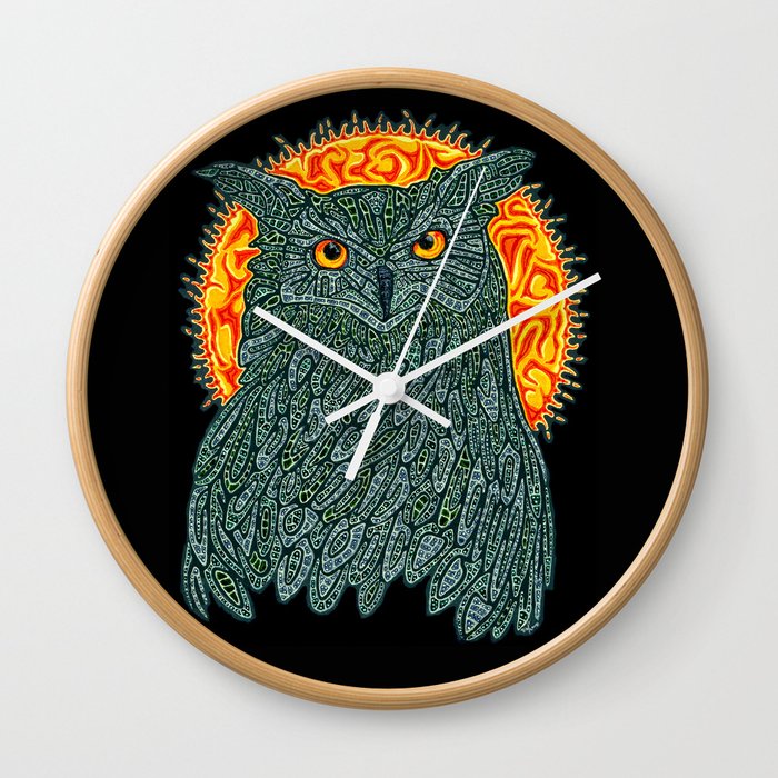 Spirit Animal The Owl Wall Clock