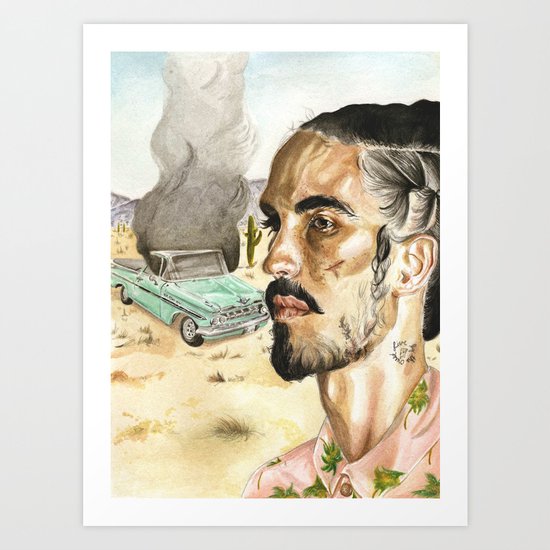 El Camino Art Print