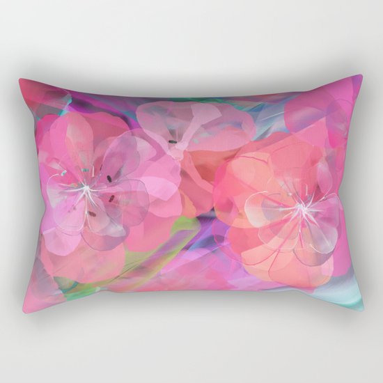 Flower carpet(60) Rectangular Pillow