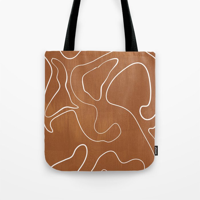 Abstract Organic Tote Bag