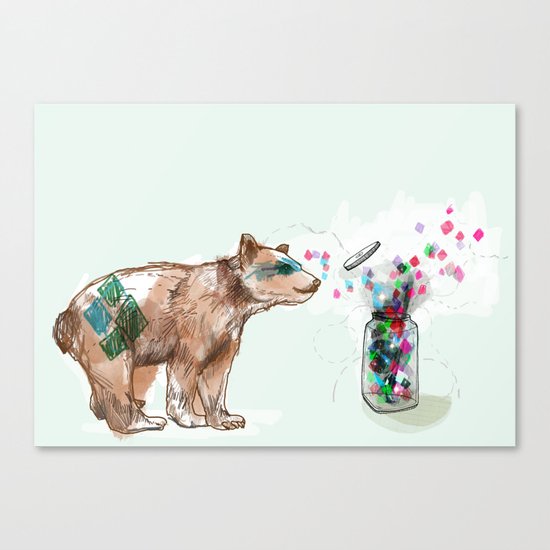 There is Magic all Around Us Canvas Print