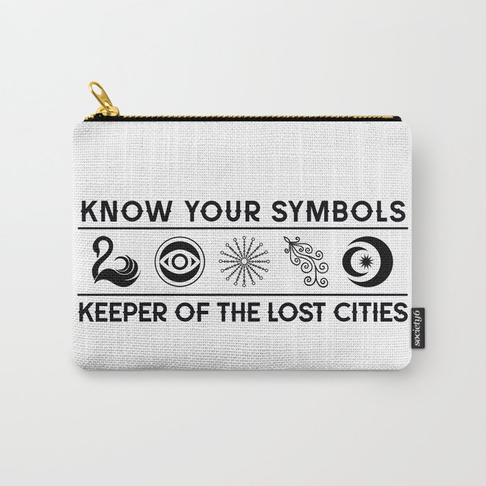 Know Your KEEPER Symbols Carry-All Pouch