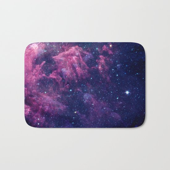 Space nebula Bath Mat