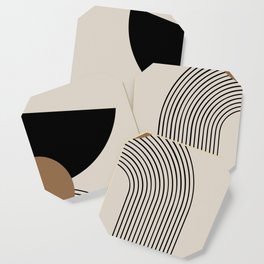 Dara - Mid Century Modern Abstract Art Coaster