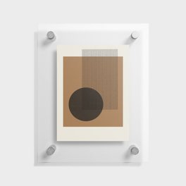 Modern Balance Composition Floating Acrylic Print