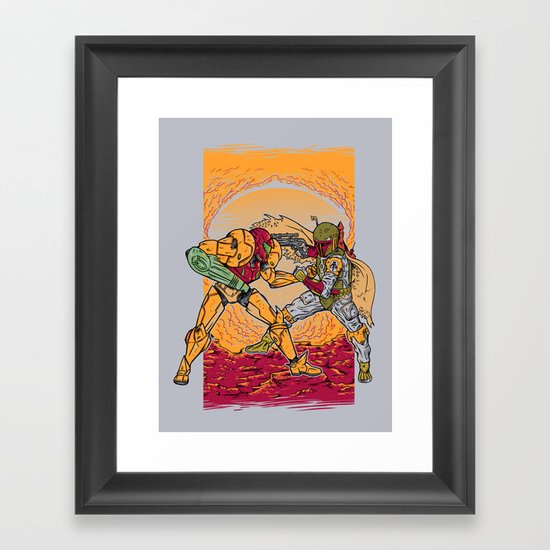 Bounty Hunting Framed Art Print