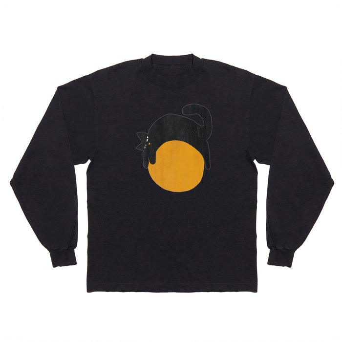 Cat with ball Long Sleeve T Shirt