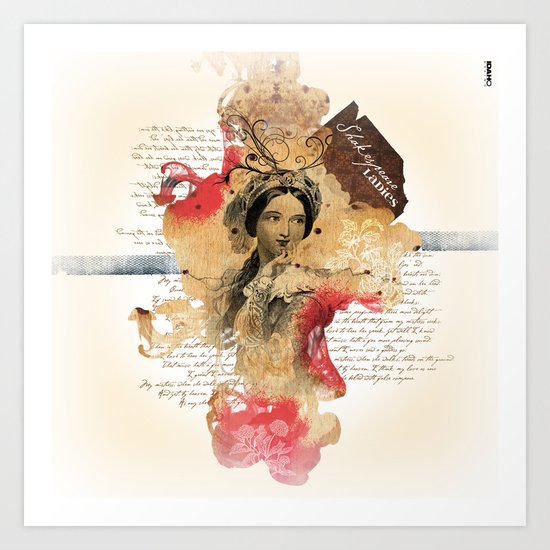 Shakespeare Ladies #1 Art Print