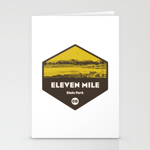 Eleven Mile State Park Colorado Stationery Cards