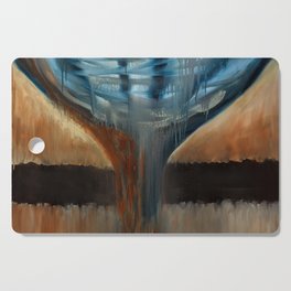 Abstract painting swallow Cutting Board