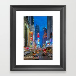 Times Square (Broadway) Framed Art Print
