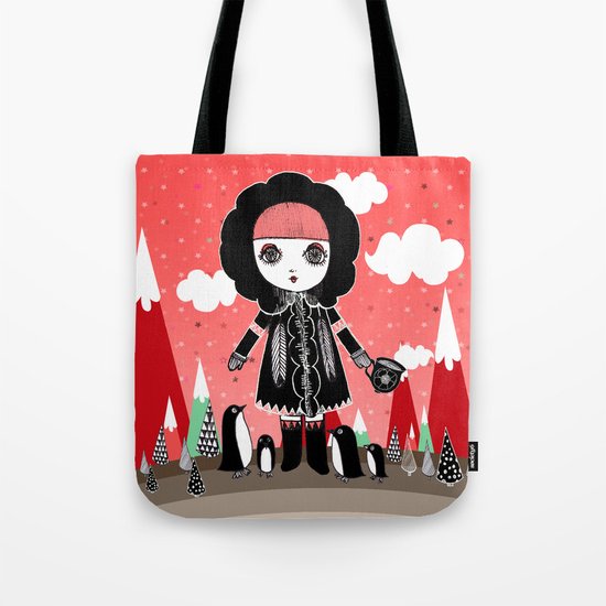 Eskimo Girl, I love you. Tote Bag
