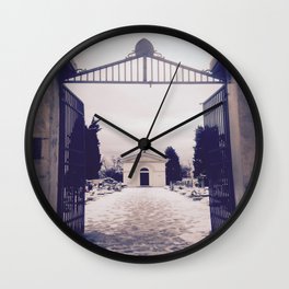 Who Let In The Snow? Wall Clock