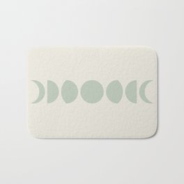 Minimal Moon Phases XI Bath Mat