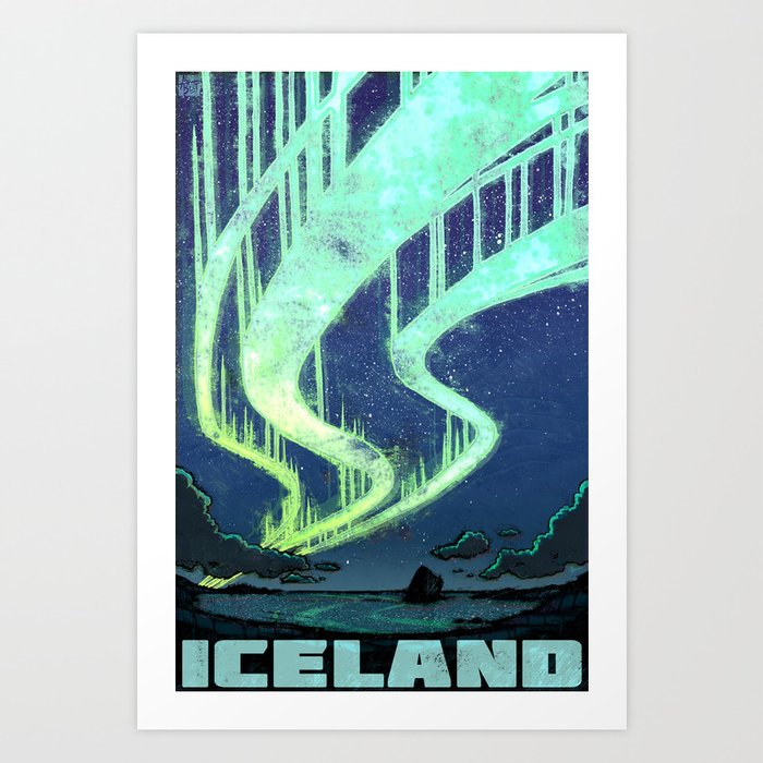 Iceland Art Print